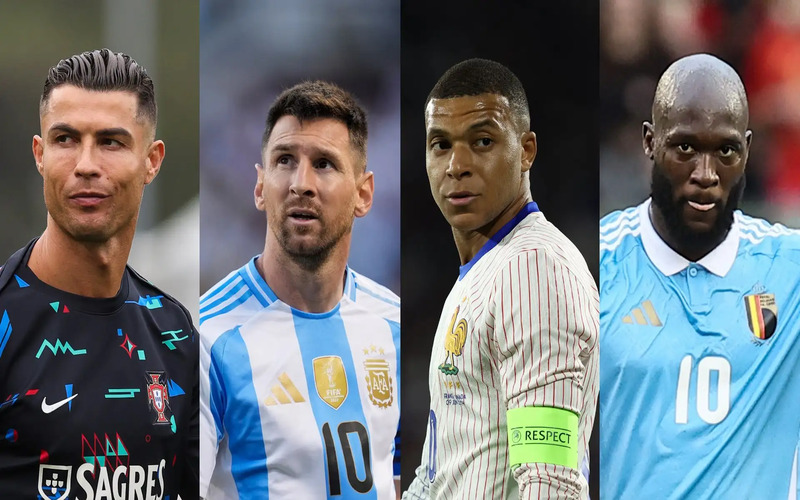 Top cầu thủ ghi bàn cho đội tuyển quốc gia nhiều nhất 