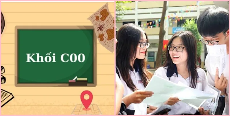 Khối C00 gồm những môn nào?